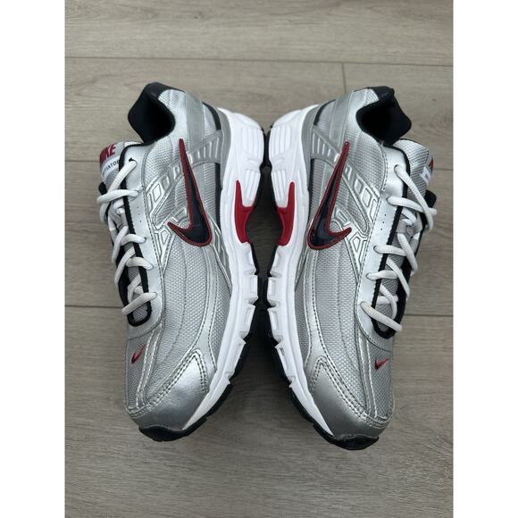Nike initiators silver red size 12 men’s sneakers AMAZING CONDITION - Picture 2 of 6